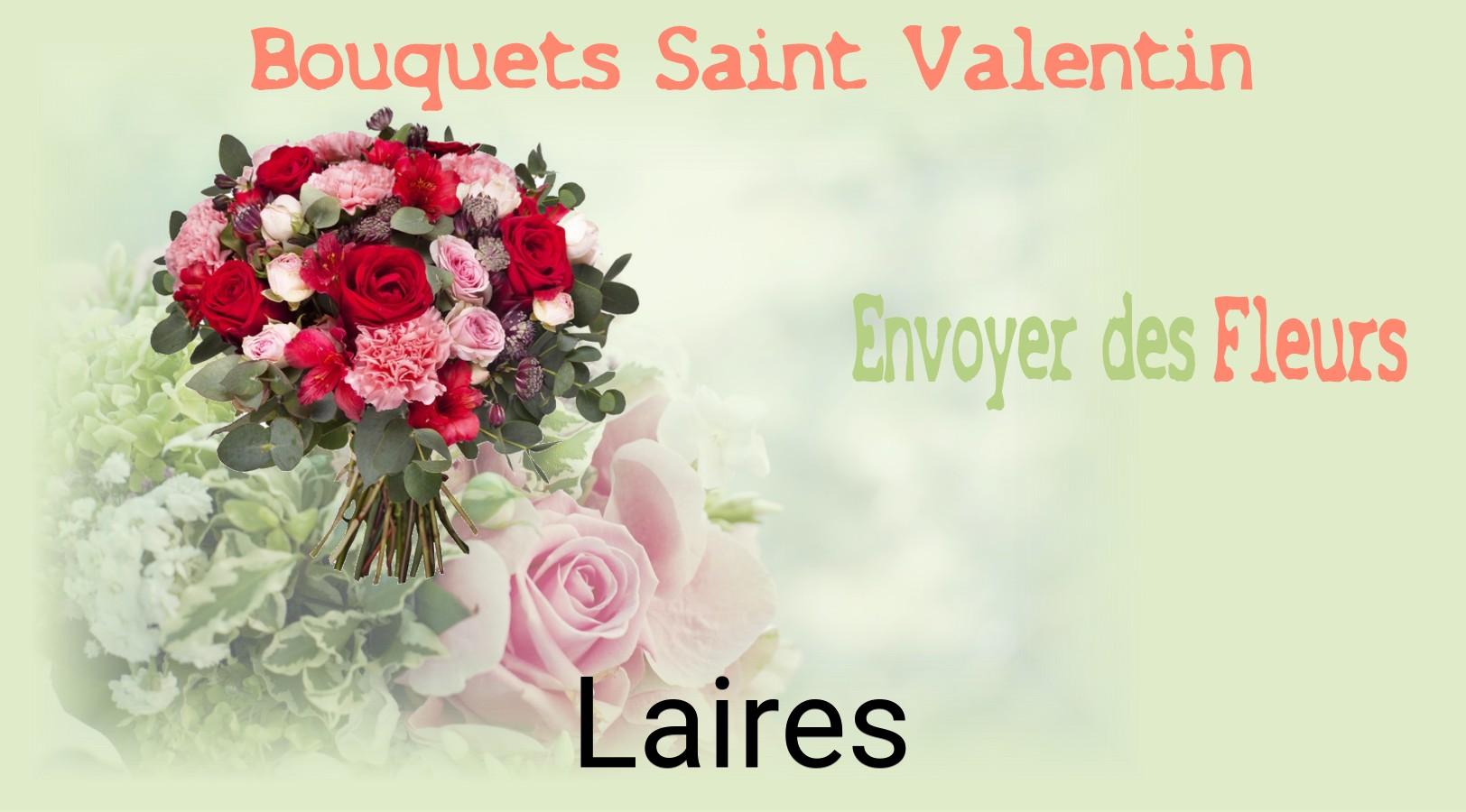 Roses de Saint-Valentin livrées à Laires